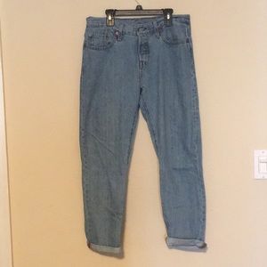 501 Levis Boyfriend Jeans